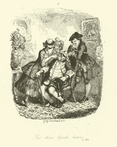 Ilustración para Peregrine Pickle de Tobias Smollett de after George Cruikshank