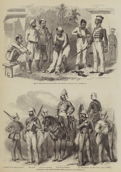 La revuelta en India de after George Francklin Atkinson