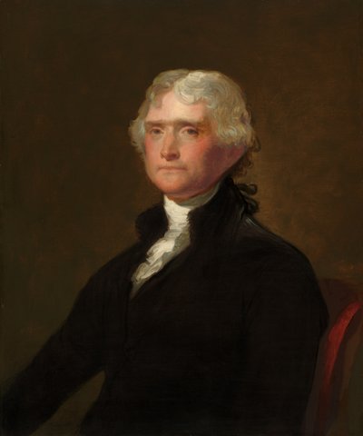 Thomas Jefferson de after Gilbert Stuart George Peter Alexander Healy