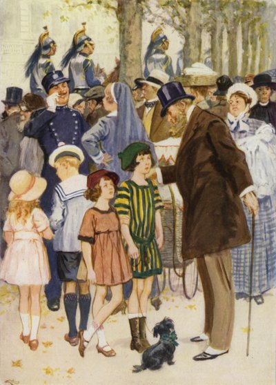 Una calle en París de after Gordon Frederick Browne