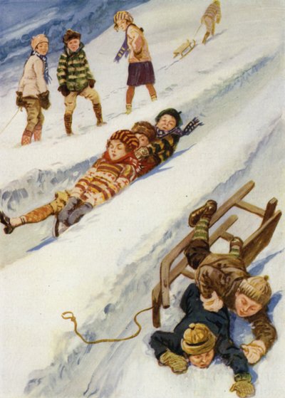 Diversión en Canadá de after Gordon Frederick Browne