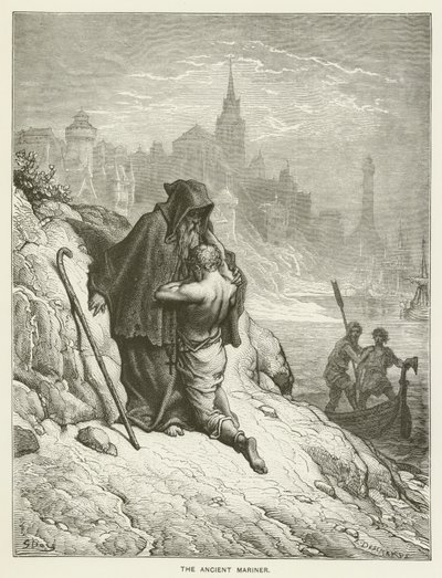 El antiguo marinero de Gustave after Dore
