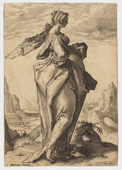 Débora de after Hendrik Goltzius