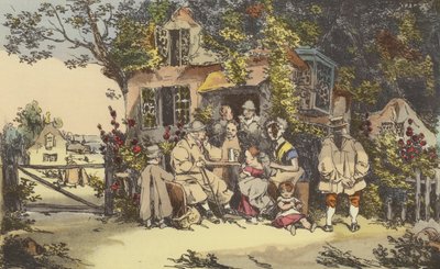 Habitación de cultivadores de after Henri Bonaventure Monnier