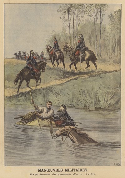 Maniobras militares del Ejército Francés de after Henri Meyer