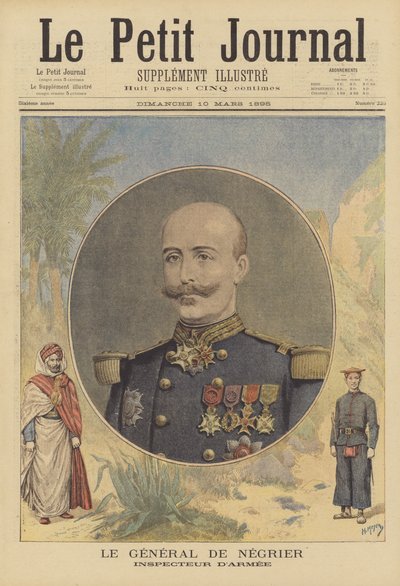 General de Negrier, inspector del ejército francés de after Henri Meyer