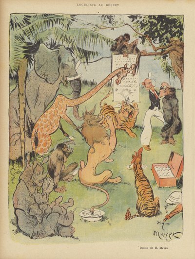 Ilustración para Le Rire de after Henri Meyer