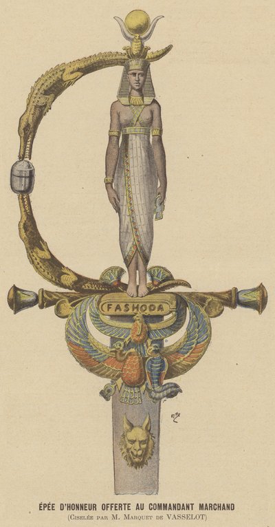 Espada de honor otorgada al Mayor Jean-Baptiste Marchand de after Henri Meyer