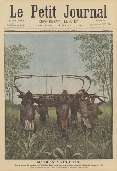 La Misión Marchand de after Henri Meyer