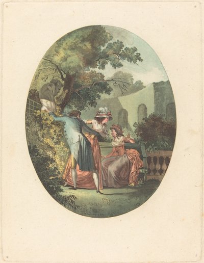 La estatua del dios Pan de after Henri Nicolas van Gorp