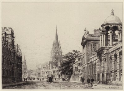 Calle Alta de after Henri Toussaint