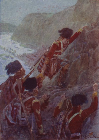 La captura de Quebec de after Henry Sandham