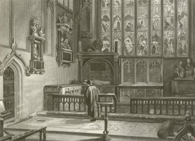 Tumba de Shakespeare, Iglesia de Stratford de Henry after Warren