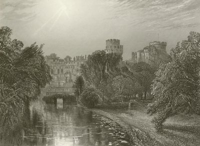 Castillo de Warwick, antes del incendio de Henry after Warren