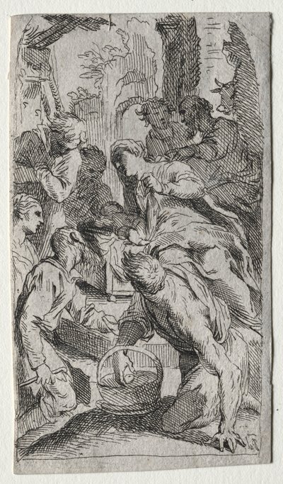 The Nativity de after Jacopo Palma il Giovane