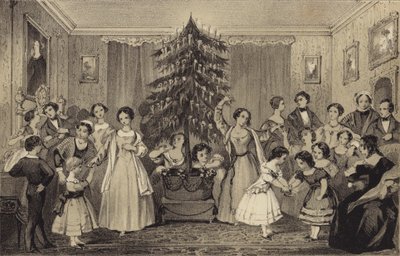 El Árbol de Navidad de James Stephanoff