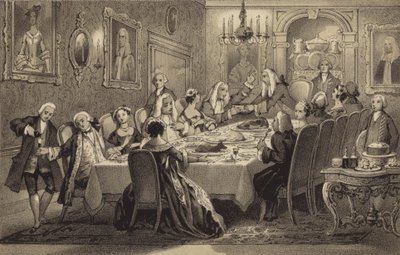 El Tazón de Wassail de James Stephanoff