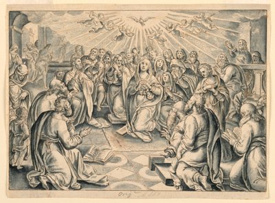 Escena de los Hechos de los Apóstoles, después de Stradanus de after Jan van der Straet, called Stradanus