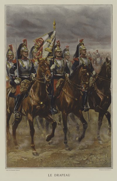 La Bandera de after Jean Baptiste Edouard Detaille