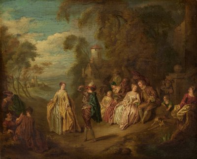 Fiesta campestre de after Jean Baptiste Joseph Pater
