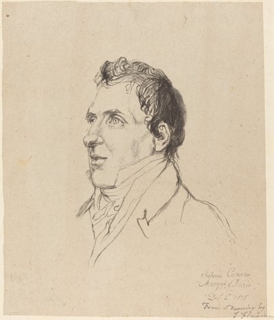Antonio Canova de after John Flaxman