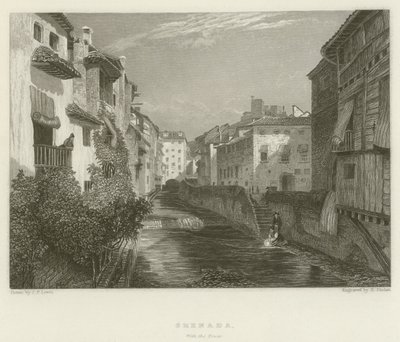 Granada, con la Torre de after John Frederick Lewis