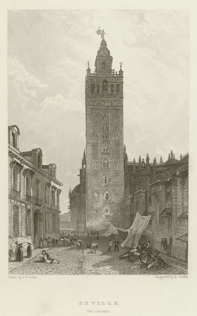 Sevilla, La Giralda de after John Frederick Lewis