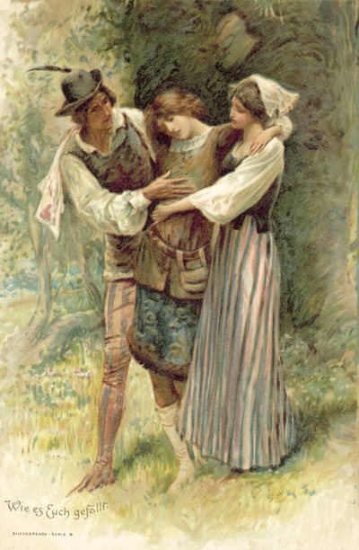 Ilustración de Como gustéis de after John Henry Frederick Bacon