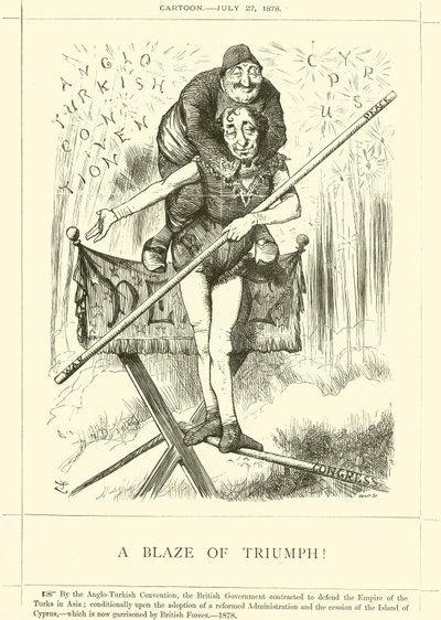 Un Estallido de Triunfo de after John Tenniel