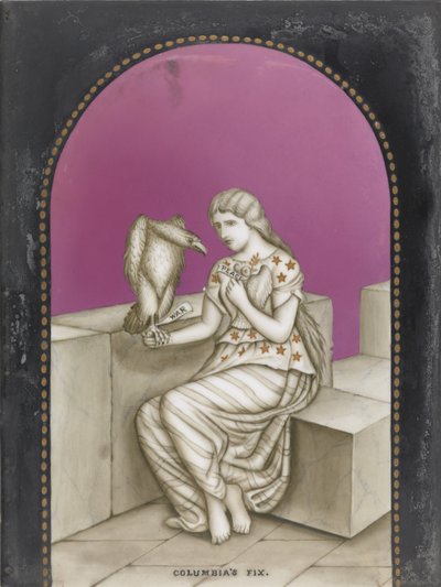 La situación de Columbia, c.1861-65 de after John Tenniel