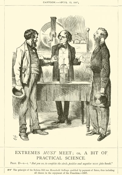 Los extremos deben encontrarse; o, un poco de ciencia práctica de after John Tenniel