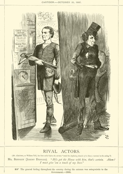 Actores rivales de after John Tenniel