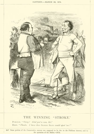 El golpe ganador de after John Tenniel