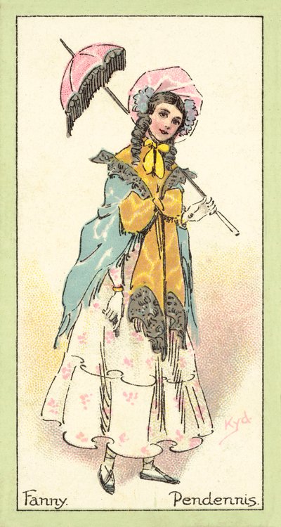Fanny, Pendennis de after Joseph Clayton Clarke