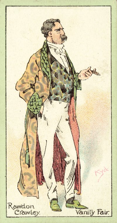 Rawdon Crawley, Vanity Fair (cromolitografía) de after Joseph Clayton Clarke
