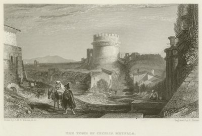 La Tumba de Cecilia Metella de after Joseph Mallord William Turner