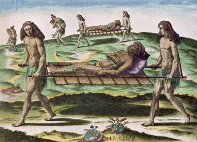 Hermafroditas transportando a los heridos, de 