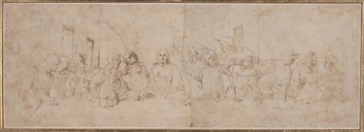 La última cena de after Leonardo da Vinci Vincenzo Tamagni