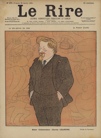 Charles Leandre, Ilustración para Le Rire de after Leonetto Cappiello