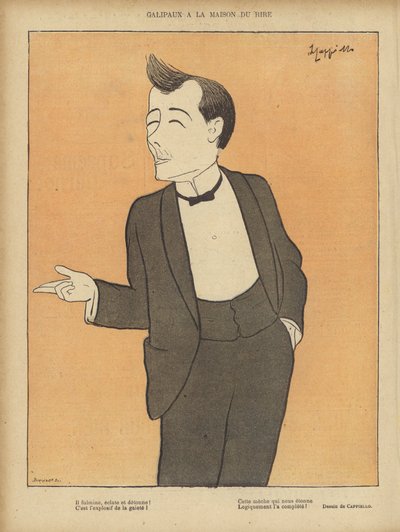 Ilustración para Le Rire de after Leonetto Cappiello