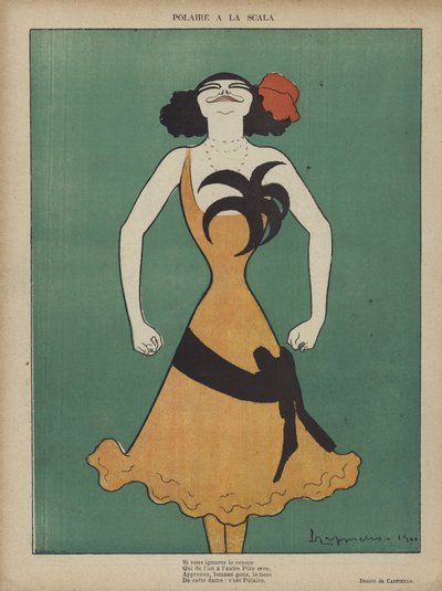 Ilustración para Le Rire de after Leonetto Cappiello