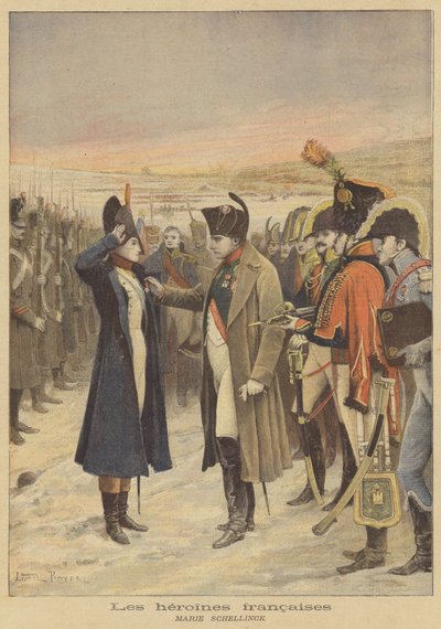 Heroínas francesas: Marie Schellinck de after Lionel Royer