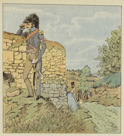 Ayudante de campo de un general de división de after Louis Charles Bombled