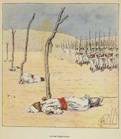 Después de la ejecución de after Louis Charles Bombled