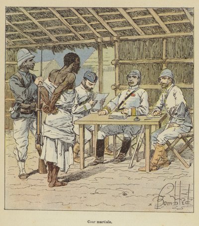 Corte marcial de after Louis Charles Bombled