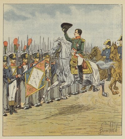 Estaba en Lyon, pasaba revista de after Louis Charles Bombled