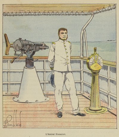 El Almirante Bienaimé de after Louis Charles Bombled