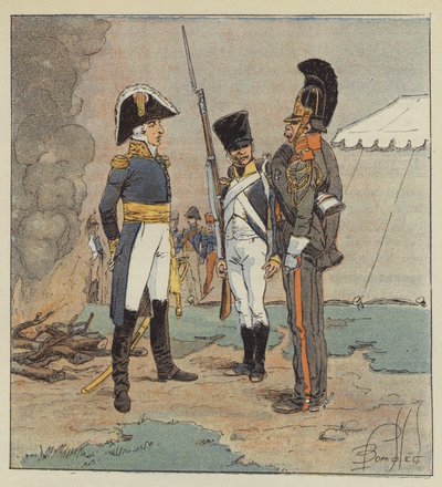 El mariscal Augereau, duque de Castiglione de after Louis Charles Bombled