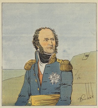 El mariscal Brune de after Louis Charles Bombled
