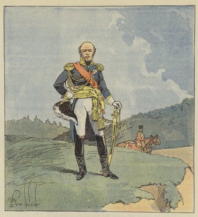 El mariscal Davout de after Louis Charles Bombled